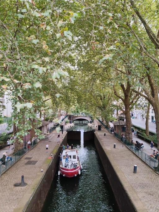 Studio Moderno Al Centro Di Parigi - Republique Esterno foto